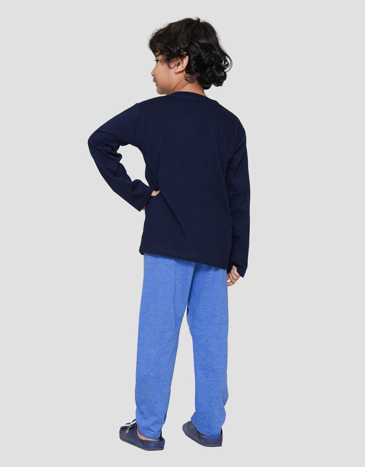 Little M Space Dinosaur Piyama Set Anak Laki-laki