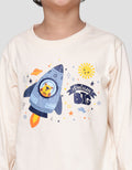 Little M Bear Rocket Piyama Set Anak Laki-laki