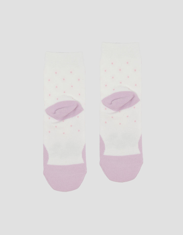 Little M Polkadot Rabbit Kaus Kaki Bayi