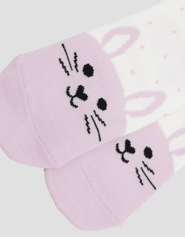 Little M Polkadot Rabbit Kaus Kaki Bayi