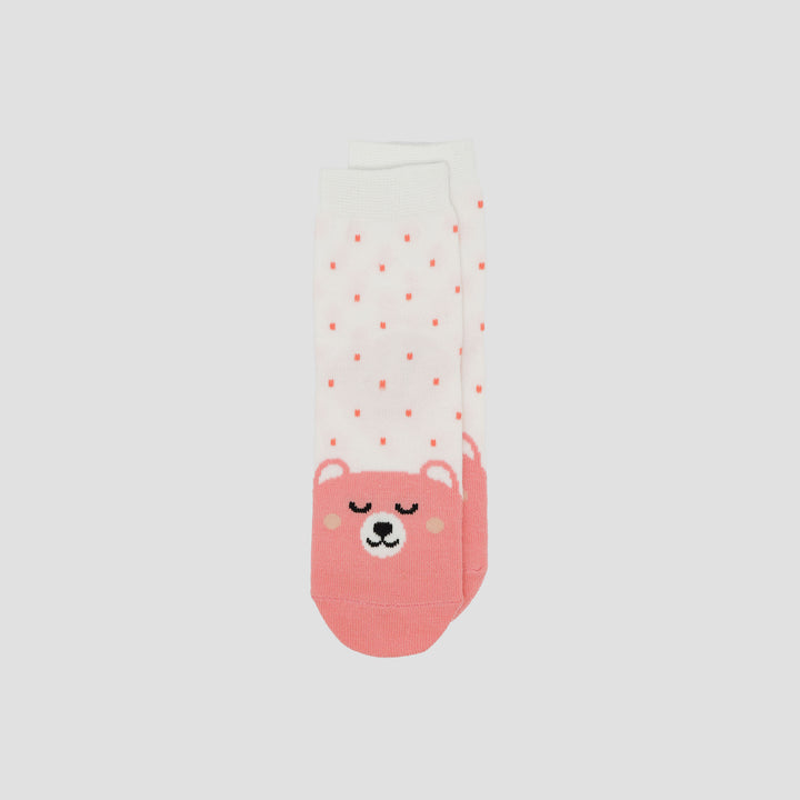 Little M Polkadot Bear Kaus Kaki Bayi