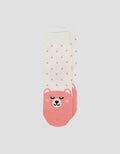 Little M Polkadot Bear Kaus Kaki Bayi