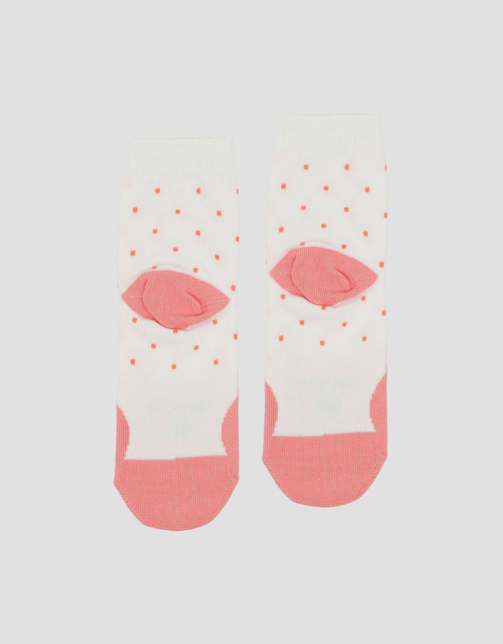 Little M Polkadot Bear Kaus Kaki Bayi