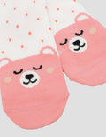 Little M Polkadot Bear Kaus Kaki Bayi