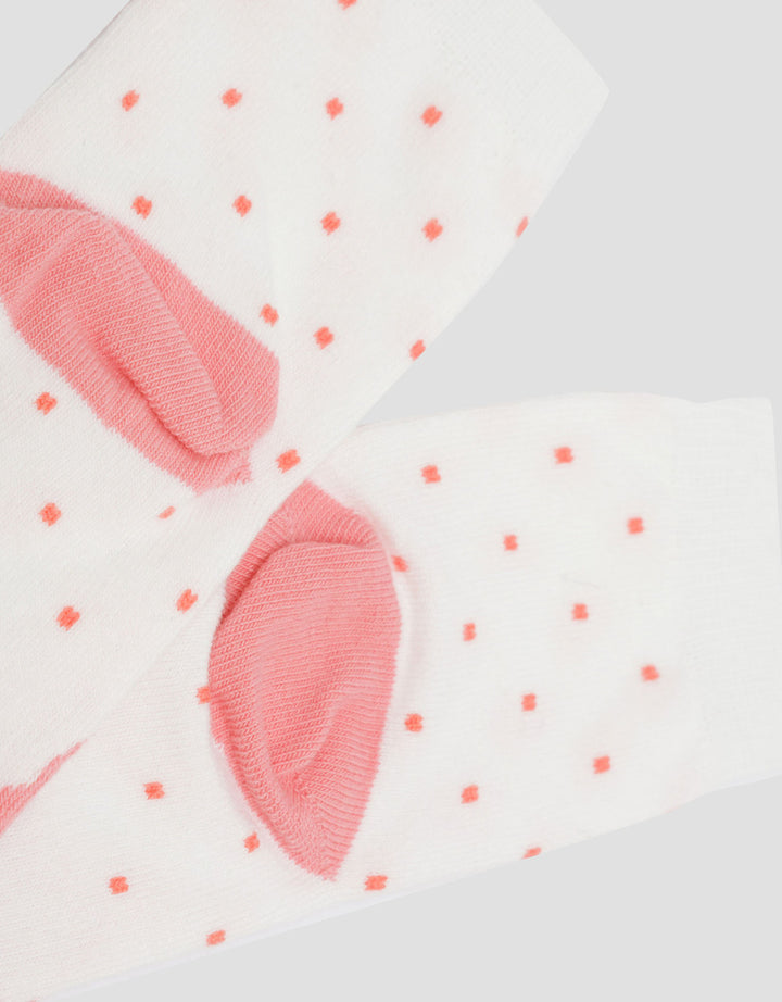 Little M Polkadot Bear Kaus Kaki Bayi