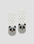 Little M Polkadot Panda Kaus Kaki Bayi