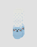 Little M Polkadot Cat Kaus Kaki Bayi