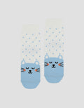 Little M Polkadot Cat Kaus Kaki Bayi