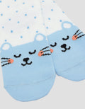 Little M Polkadot Cat Kaus Kaki Bayi
