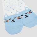 Little M Polkadot Cat Kaus Kaki Bayi
