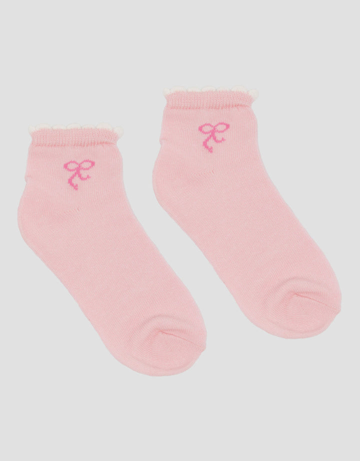 Little M Bordir Pita Ankle Kaus Kaki Bayi