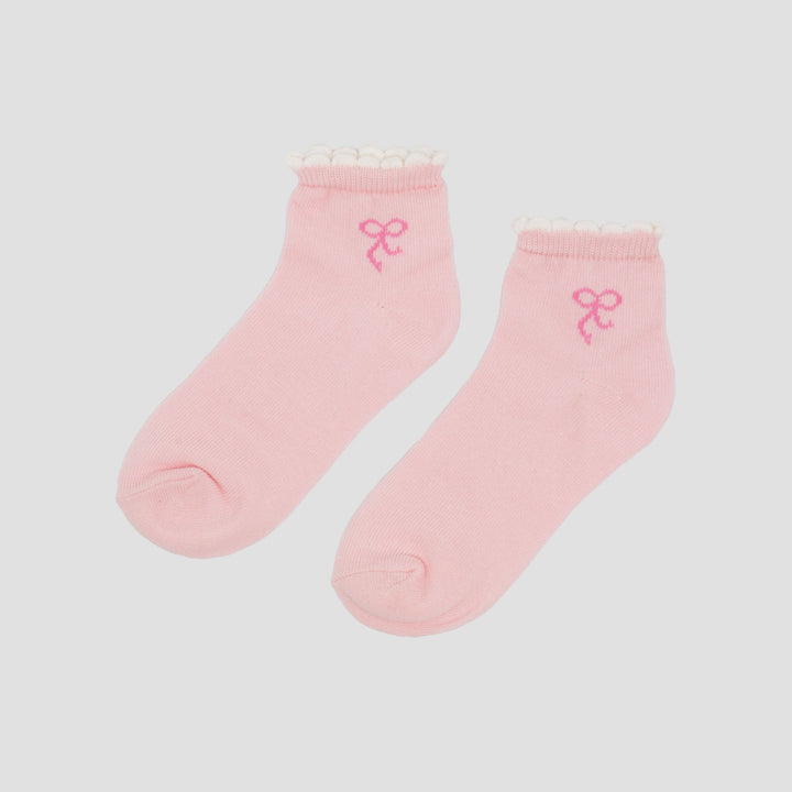 Little M Bordir Pita Ankle Kaus Kaki Bayi