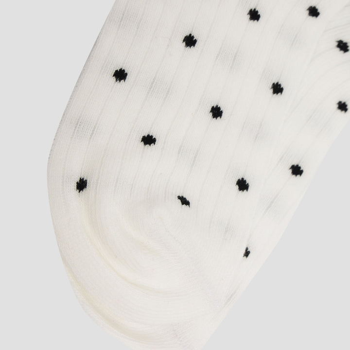 Little M Print Polkadot Ankle Kaus Kaki Bayi