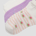 Little M Pack Of 3 Flower Kaus Kaki Bayi
