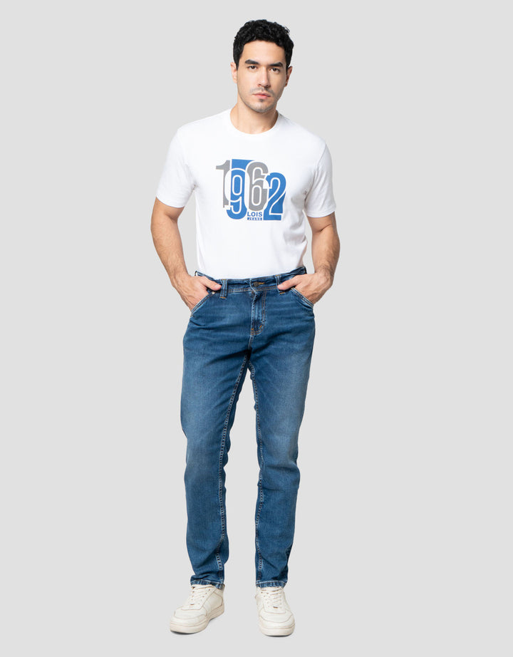 Lois Slim Stretch Fit Celana Denim Sls120D Pria