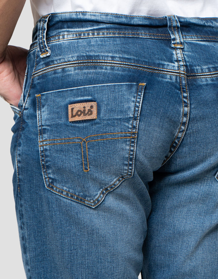 Lois Slim Stretch Fit Celana Denim Sls120D Pria
