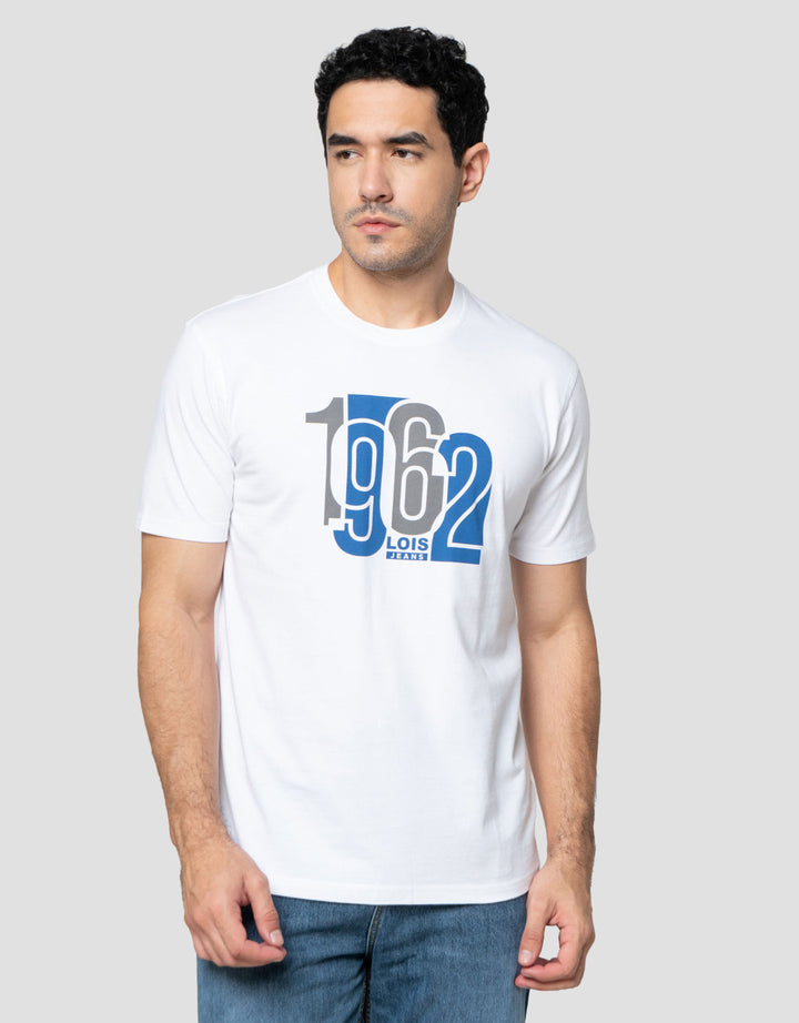 Lois Print Born Number Kaos Pria