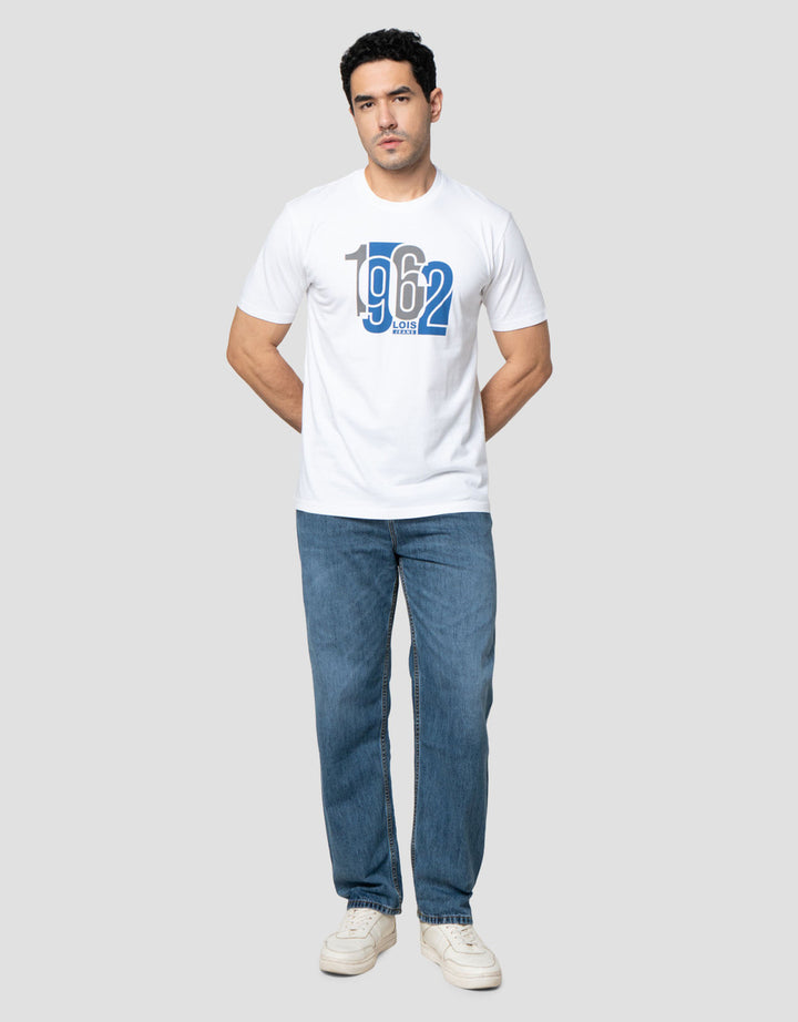 Lois Print Born Number Kaos Pria