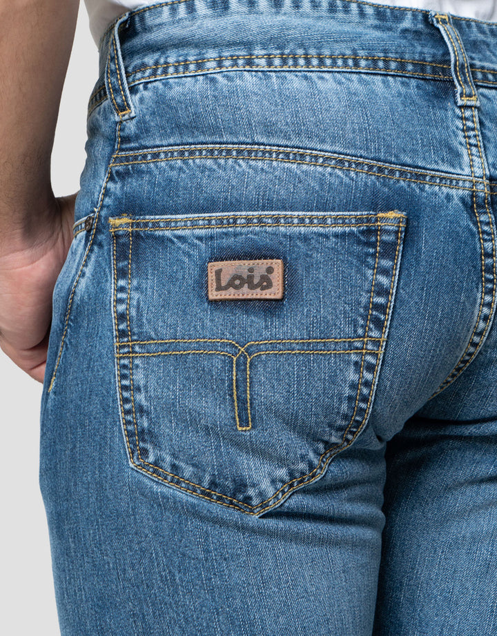 Lois Slim Fit Celana Denim Cfl123D Pria