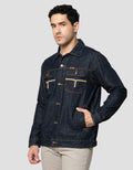 Lois Double Pocket Jaket Denim Pria