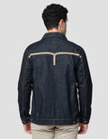 Lois Double Pocket Jaket Denim Pria