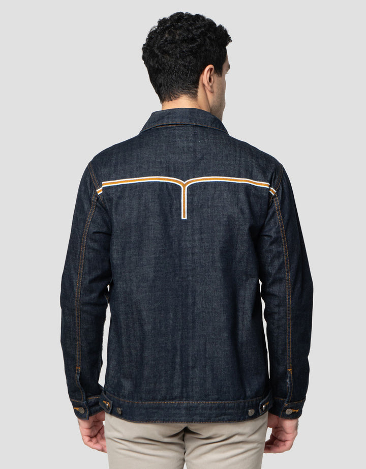 Lois Double Pocket Jaket Denim Pria