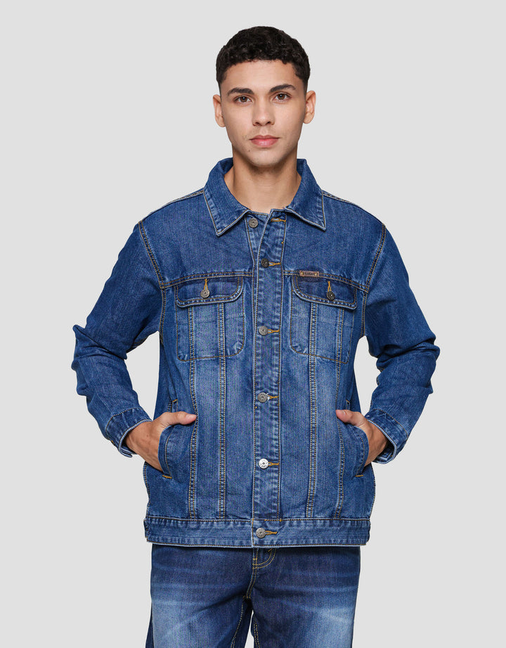 Lois Jaket Denim Pria