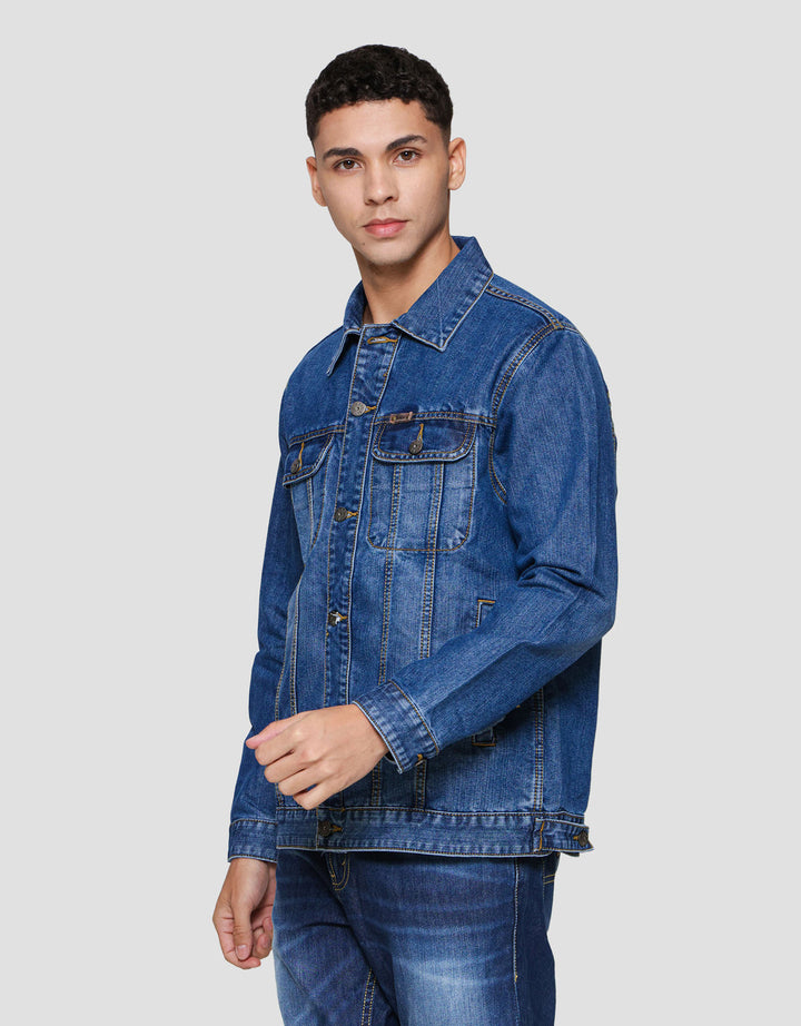 Lois Jaket Denim Pria