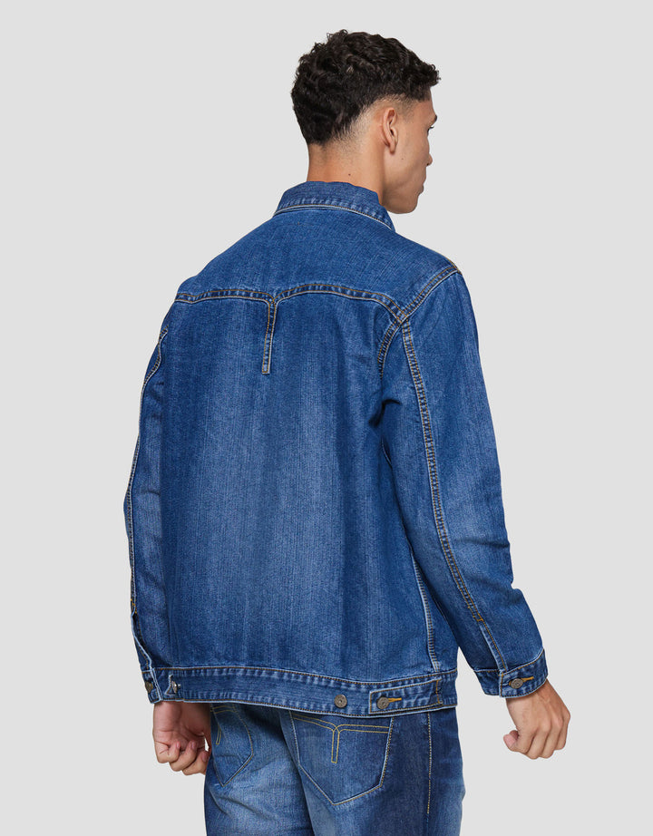 Lois Jaket Denim Pria