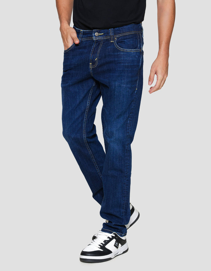 Lois Zipper Celana Denim Slim Strech Pria