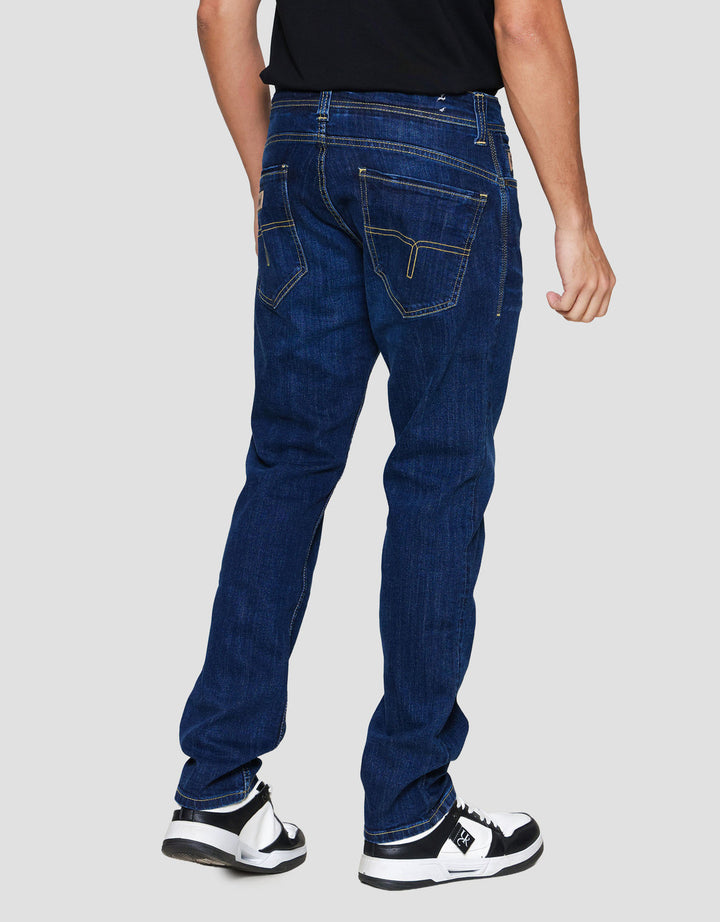 Lois Zipper Celana Denim Slim Strech Pria