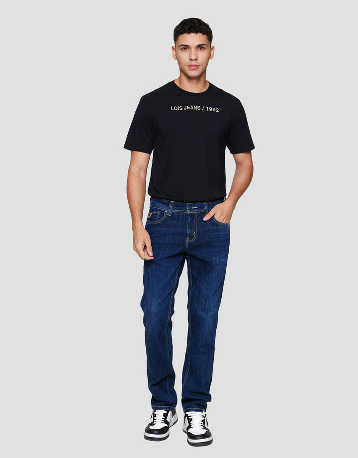 Lois Zipper Celana Denim Slim Strech Pria