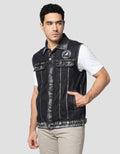 Lois Sleeveless Jaket Denim Pria