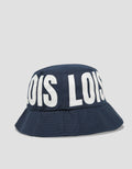 Lois Print Brand Hbl451Bu Topi Bucket Pria