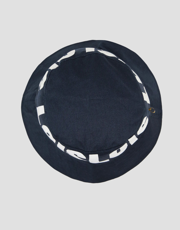 Lois Print Brand Hbl451Bu Topi Bucket Pria