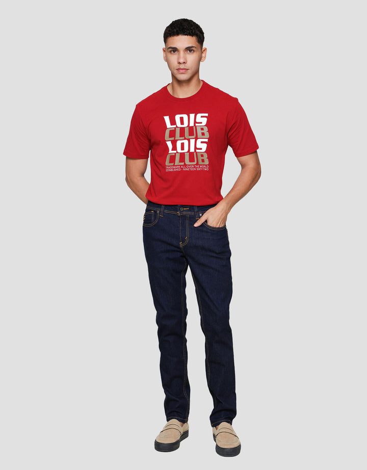 Lois Celana Panjang Denim Slim Strech Pria