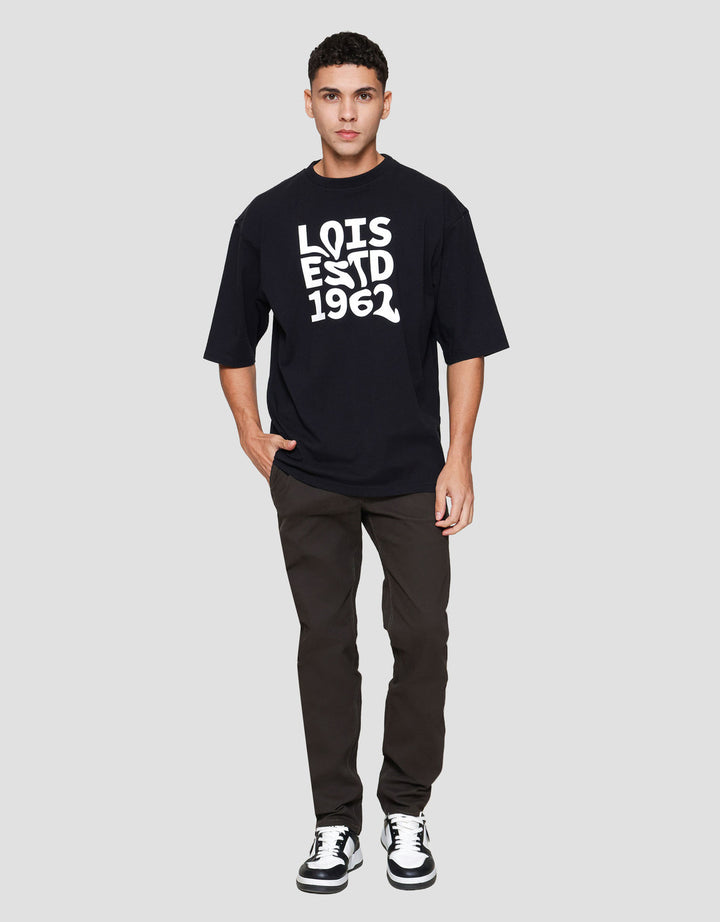 Lois Simply Kaos Lengan Pendek Pria