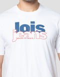 Lois Print Brand Of Spain Kaos Pria