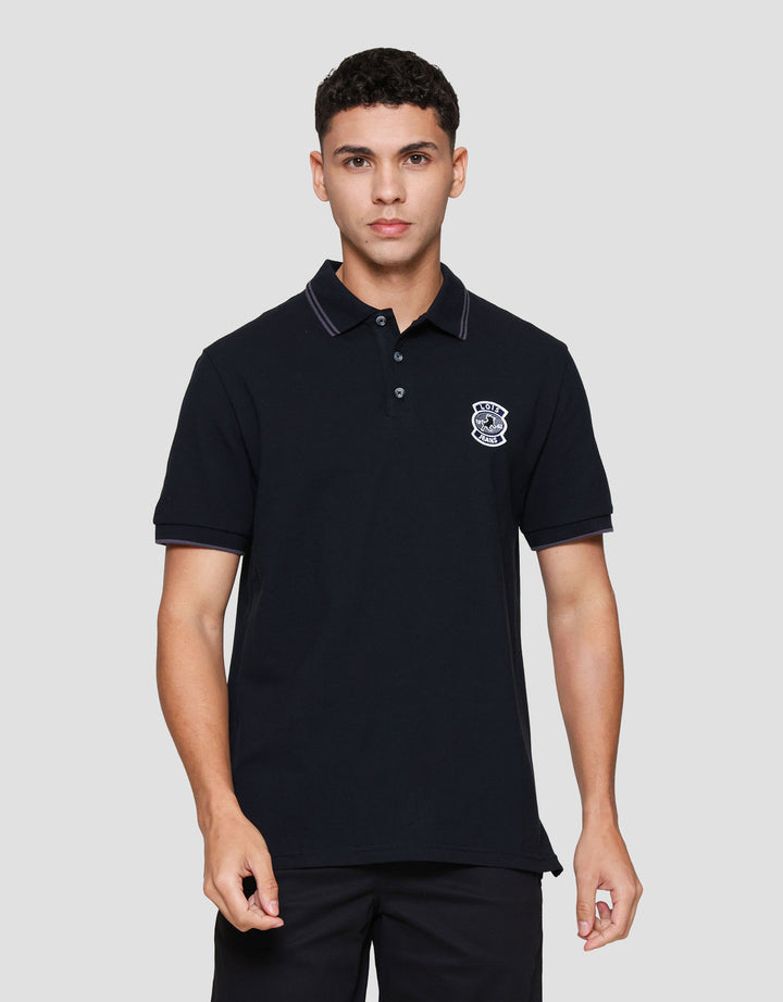 Lois Bordir Kaos Polo Pria