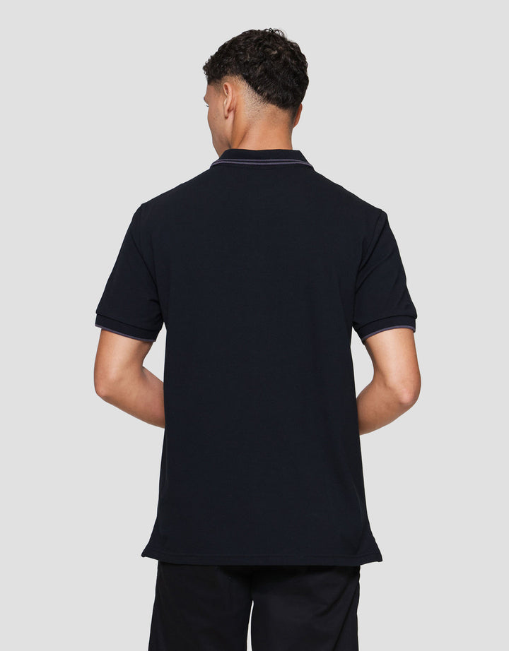 Lois Bordir Kaos Polo Pria