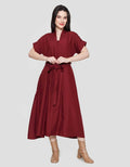 Connexion Ctn X-Mas Maxi Dress Wanita