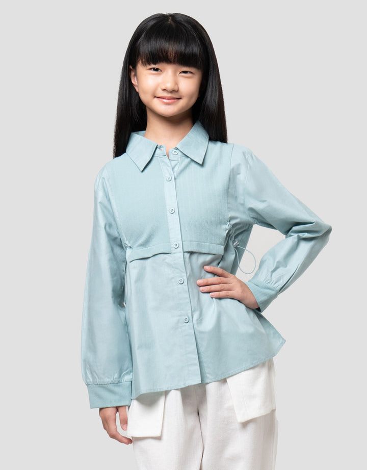 Nevada Stopper Kombinasi Kemeja Anak Perempuan