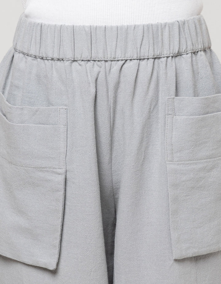 Nevada Woven Rami Kantong Double Celana Anak Perempuan