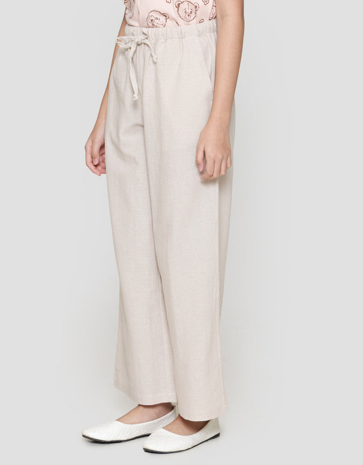 Nevada Rami Wide Leg Celana Anak Perempuan