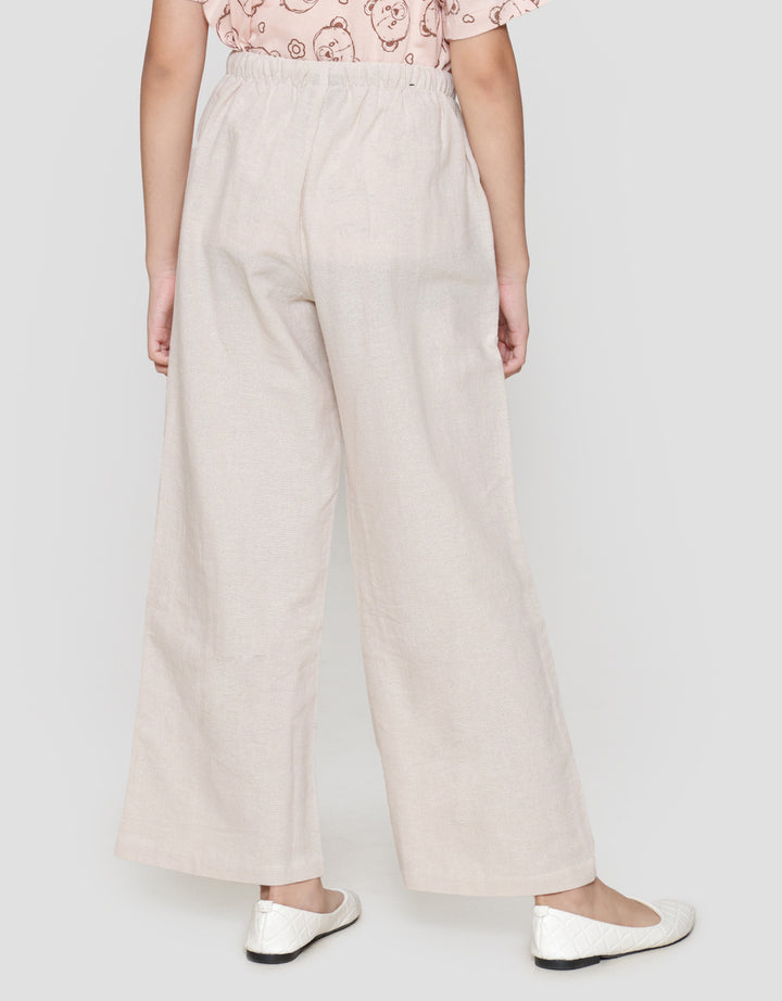 Nevada Rami Wide Leg Celana Anak Perempuan