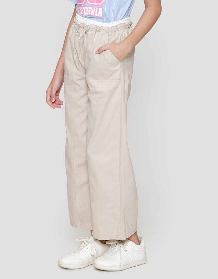 Nevada Wide Leg Woven Celana Anak Perempuan