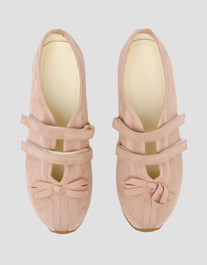 Volo Mary Jane Sepatu Flat Nncf16 Wanita