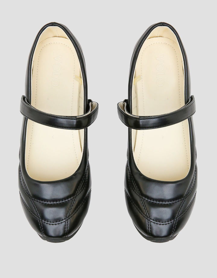 Volo Mary Jane Sepatu Flat Nncf18 Wanita