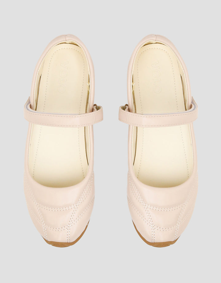 Volo Mary Jane Sepatu Flat Nncf18 Wanita