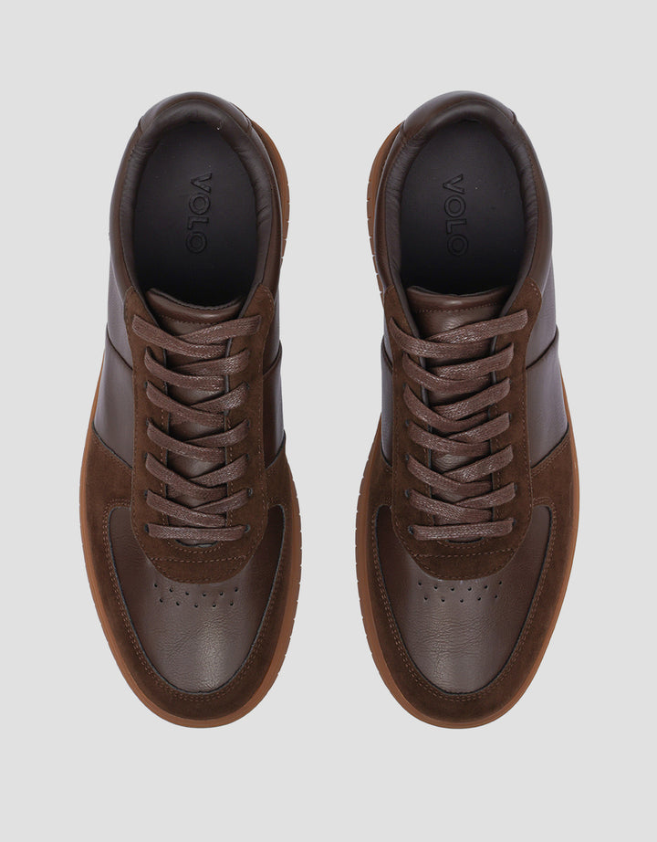 Volo Sepatu Sneakers Grey Pria